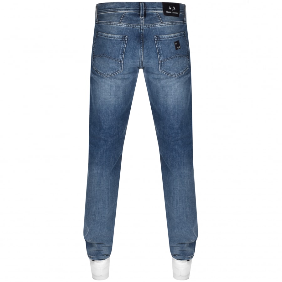 Alternative Image for ProductArmani Exchange J13 Slim Fit Jeans Blue2